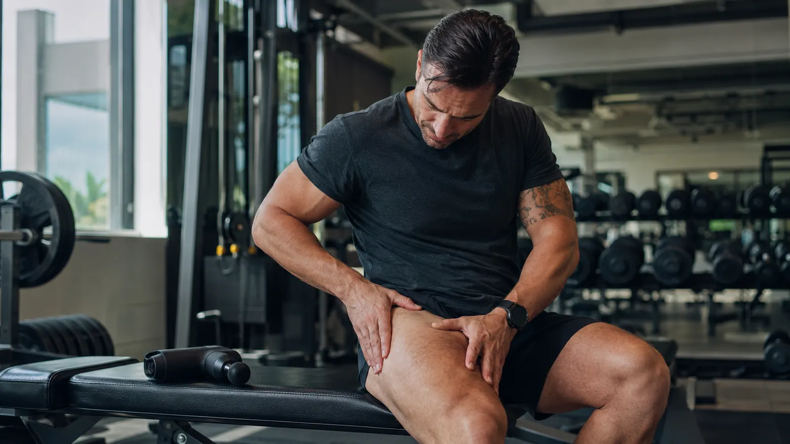 How the BOB AND BRAD C2 Massage Gun Got Me Back to Training After a Bad Quad Pull
